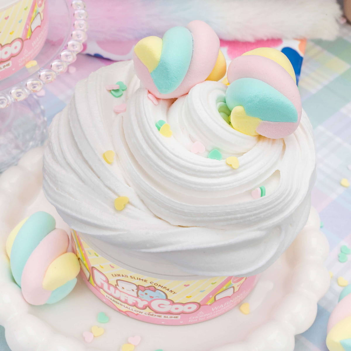 Fluffy Goo Marshmallow Signature Dome™ Slime