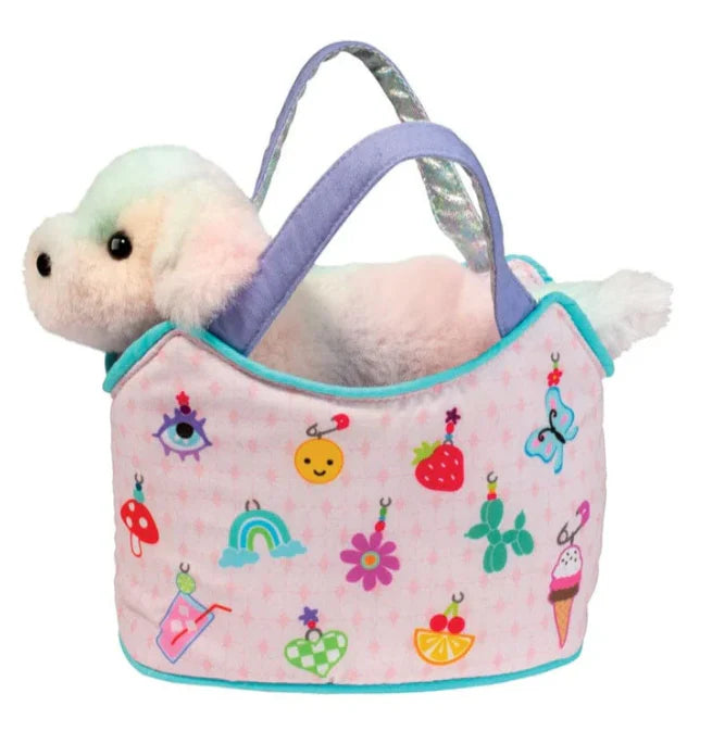 Charmingly Yours Sak w/Rainbow Dog