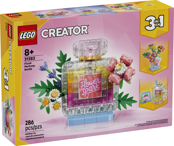 Lego - Floral Decor Perfume Bottle