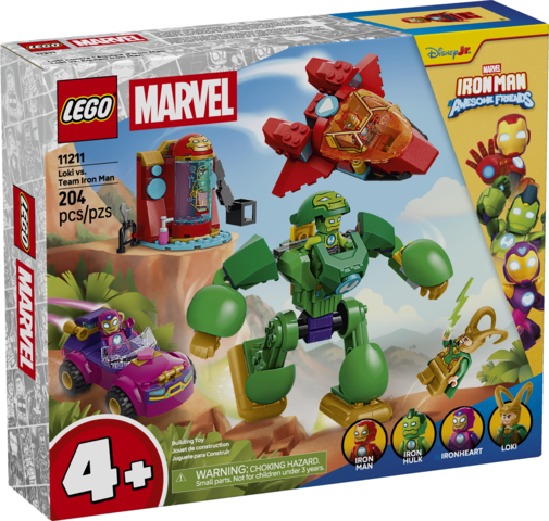 Lego - Loki vs. Team Iron Man