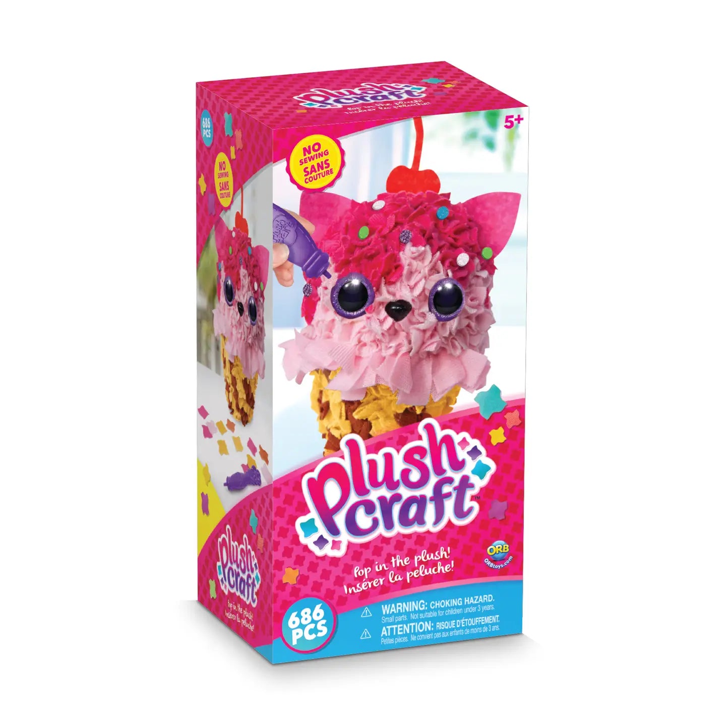 Plushcraft™ Ice Cream Cat