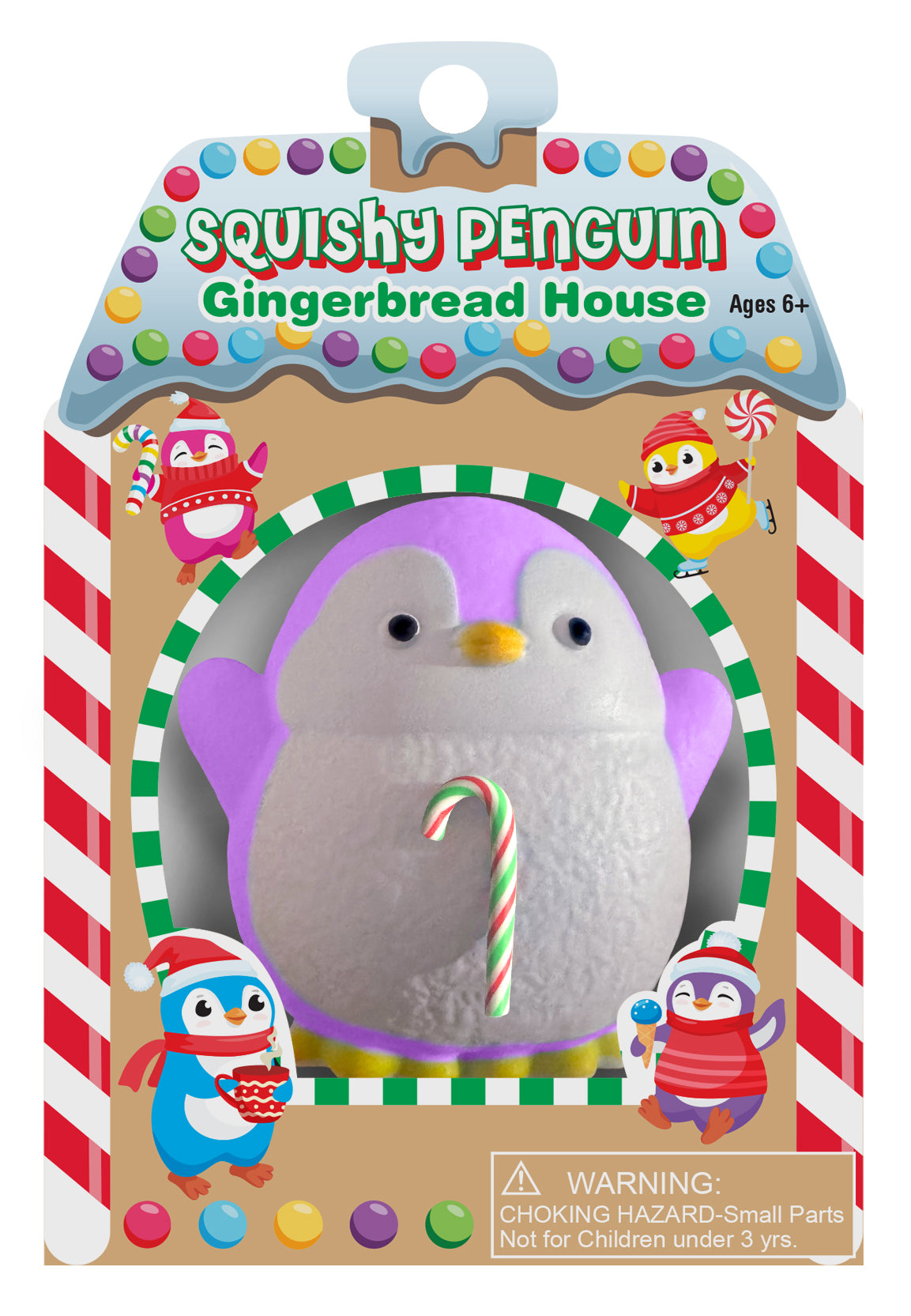 Squishy Penguin 12pc Display
