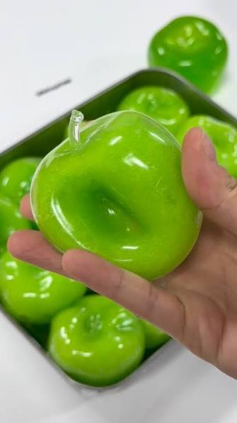 Three-Color Apple Icy Slush