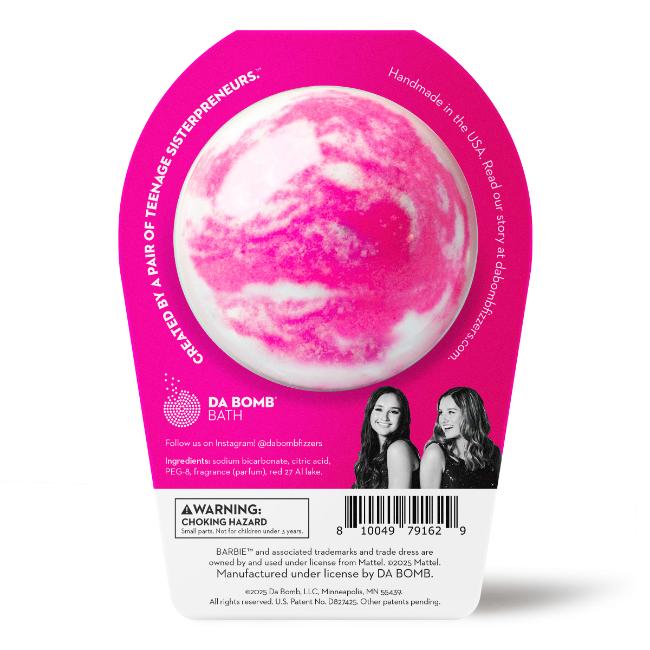 Barbie Pnk Swrl Bath Bomb