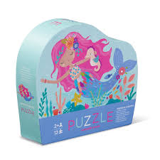12-pc Shaped Box Puzzle/Mermaid  Dreams