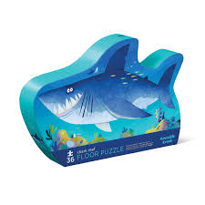 36-pc Shaped Box Puzzle/Shark Reef