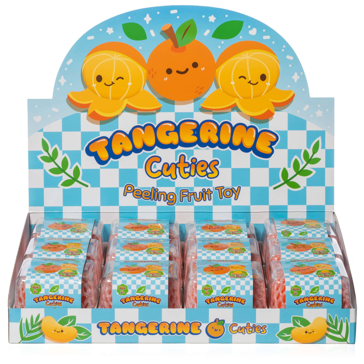 Tangerine Cutie Peeling Fidget Sensory Toy