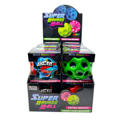 So Much Fun! Super Bounce Ball Boxed Assortment - 12/Display