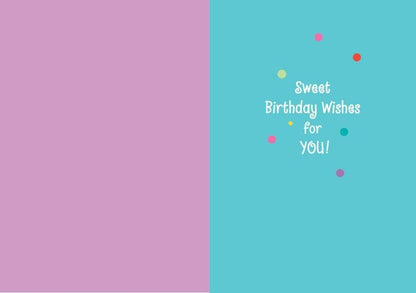 Cupcake Foil Card