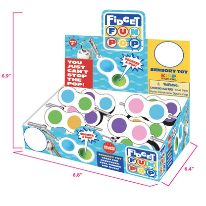 Fidget Pop Sensory Key Chain