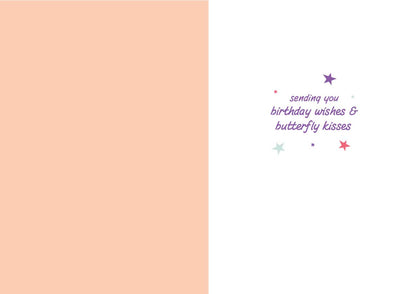 Birthday Butterfly - Glitter Card