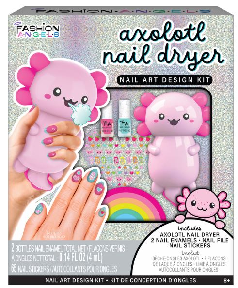 AXOLOTL NAIL DRYER NAIL DESIGN KIT