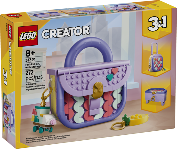 Lego - Art Fashion Bag with Storage