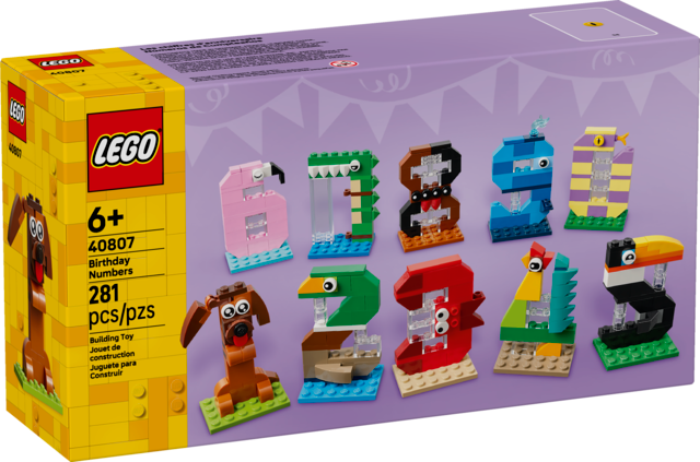 Lego - Birthday Numbers