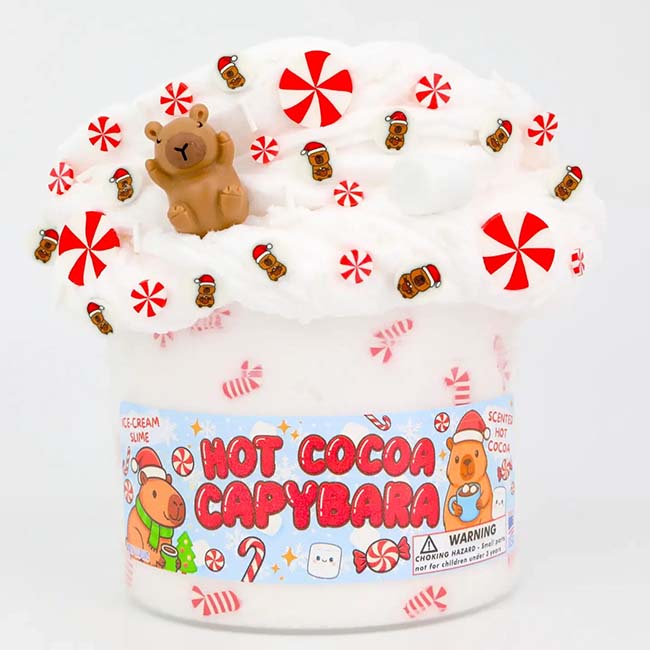 Hot Cocoa Capybara Slime