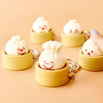 Dumpling Friends Clicker Keychain – Viral Fidget Pop