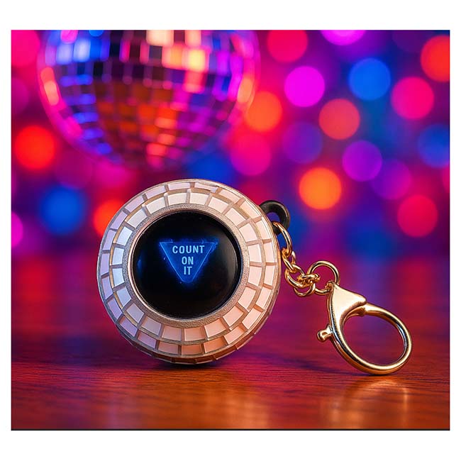 Disco Decision Keychain