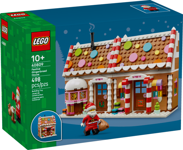 Lego - Festive Gingerbread House
