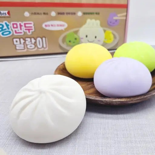 Giant Dumpling Squishy – Slow Rising Stress Toy