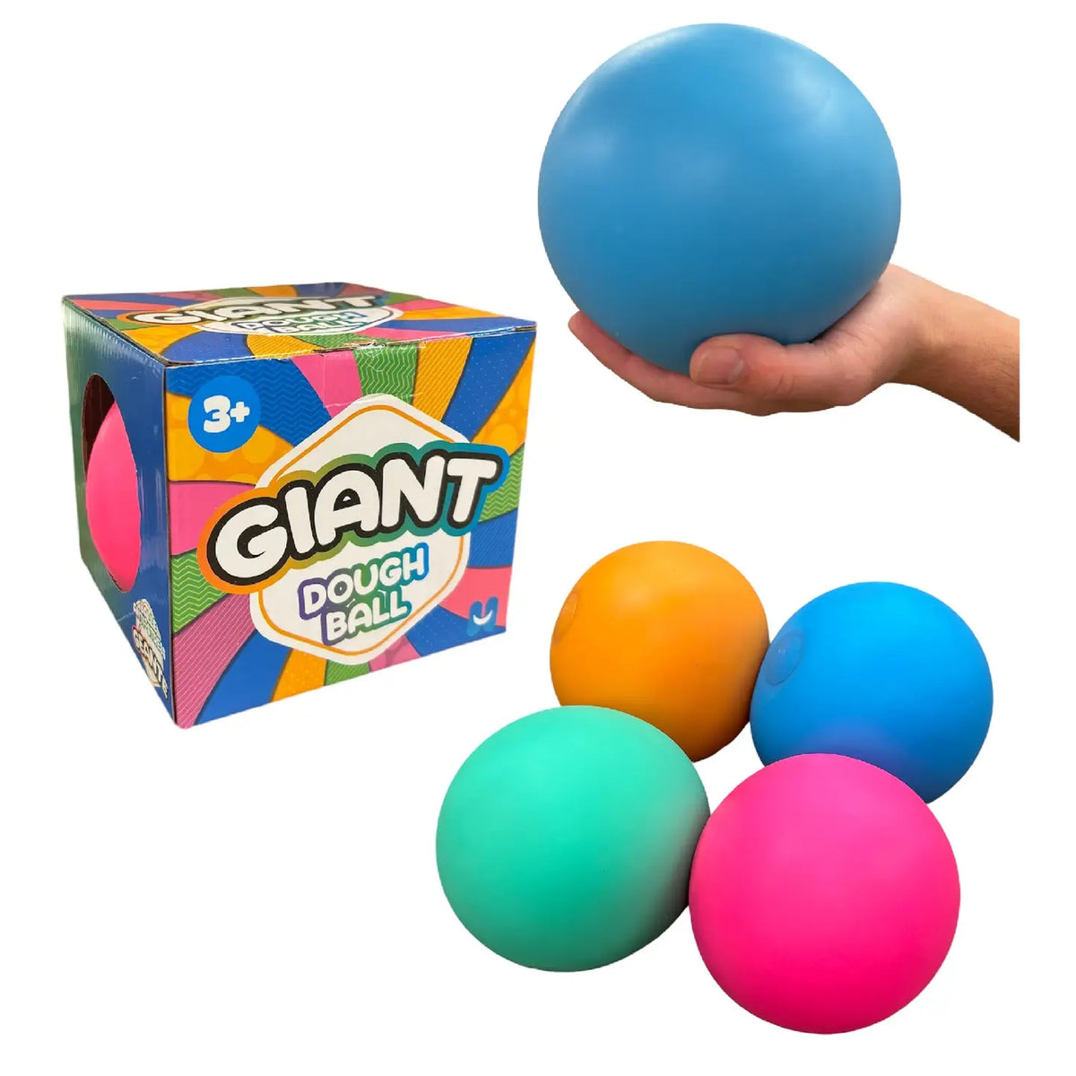 Giant Stress Dough Ball - Assorted Colors