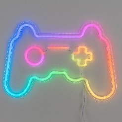 iGamer color-changing neon sign