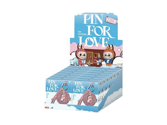 Pop Mart Labubu The Monsters Pin For Love Series Letter Pendant (N-Z)