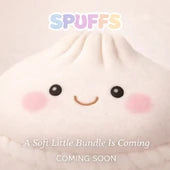 SPUFFS - Sticky Puff Foam Squishies - Dumpling