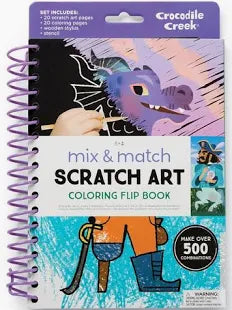 Scratch Art Flip Book/Fairytale Magic