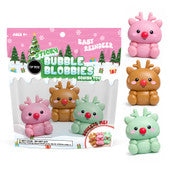 Sticky Bubble Blobbie - Colorful Reindeer