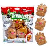 Sticky Bubble Blobbies - Brown Reindeers