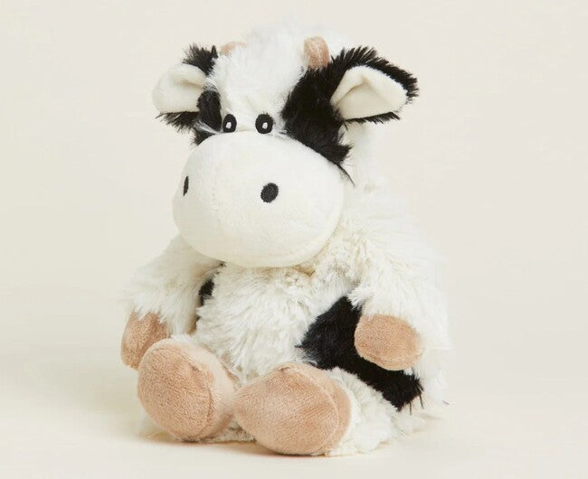 Black and White Cow Warmies Junior