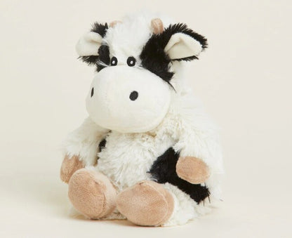 Black and White Cow Warmies Junior