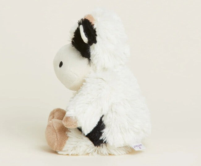 Black and White Cow Warmies Junior
