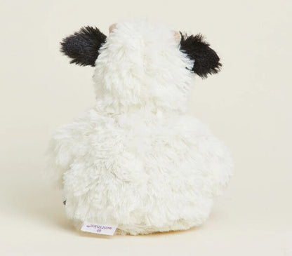 Black and White Cow Warmies Junior