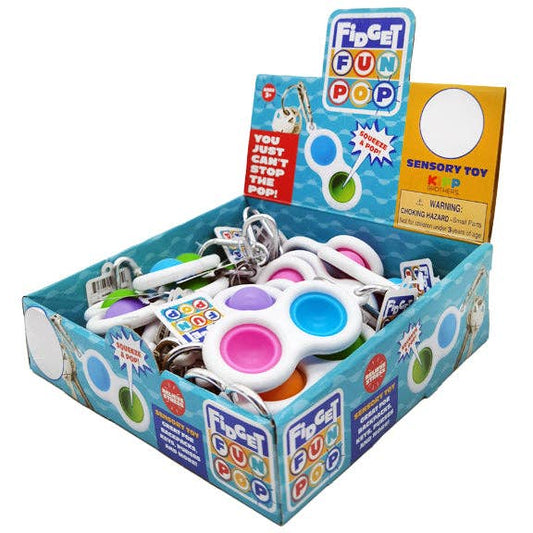 Fidget Pop Sensory Key Chain