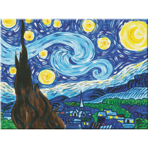 Paint by Num Starry Night – Learning Express Toys & Gifts - Newton MA