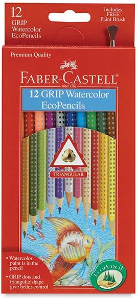 12ct Grip Wtrcl Ecopencil