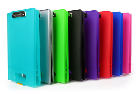 Clipcase Assorted Aqua Natural or Red