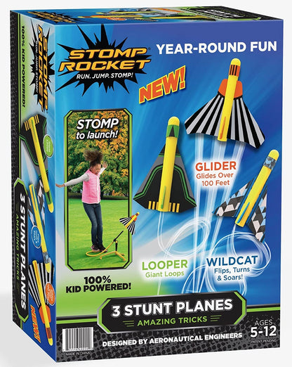 Stomp Rocket Stunt Planes
