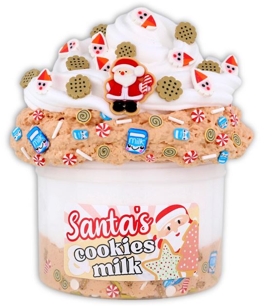 Santas Cookies N Milk