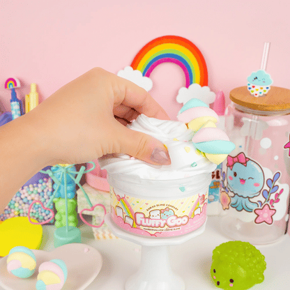 Fluffy Goo Marshmallow Signature Dome™ Slime