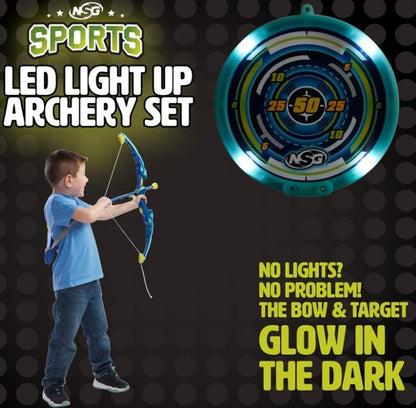 Led Light Up Archery Set