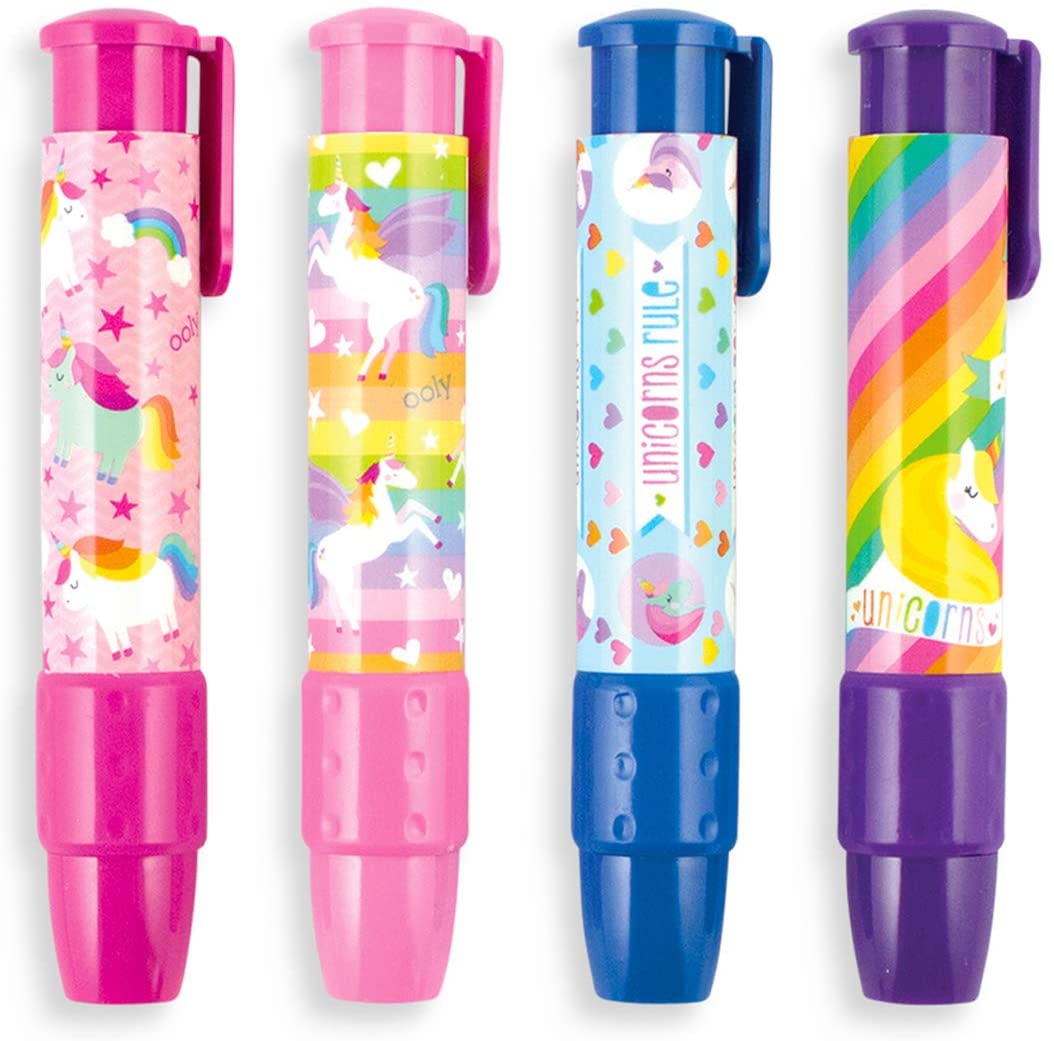 Unicorns Erasers 24 Pc