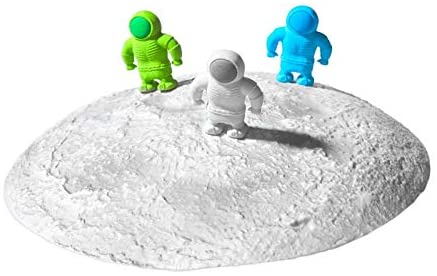 Astronaut Erasers Set of 3