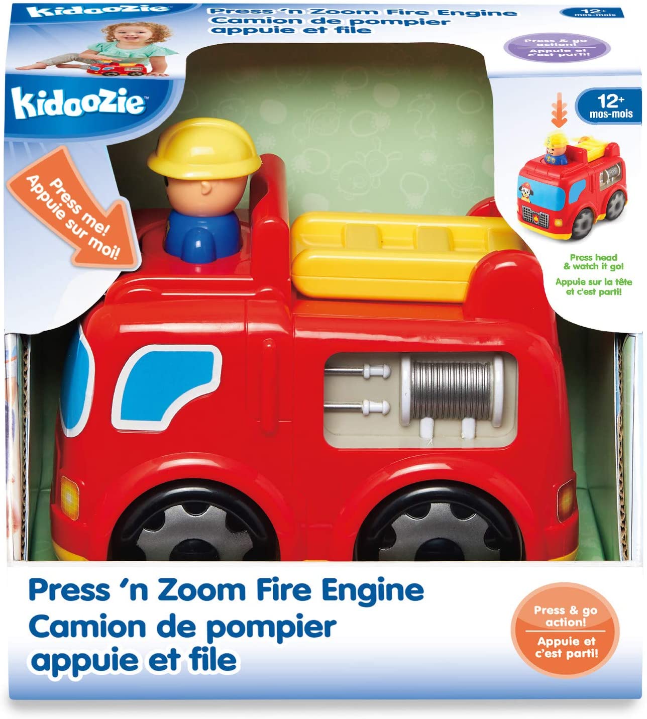 Press 'n Zoom Fire Engine