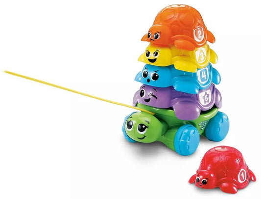 Leapfrog nest & count turtle tower