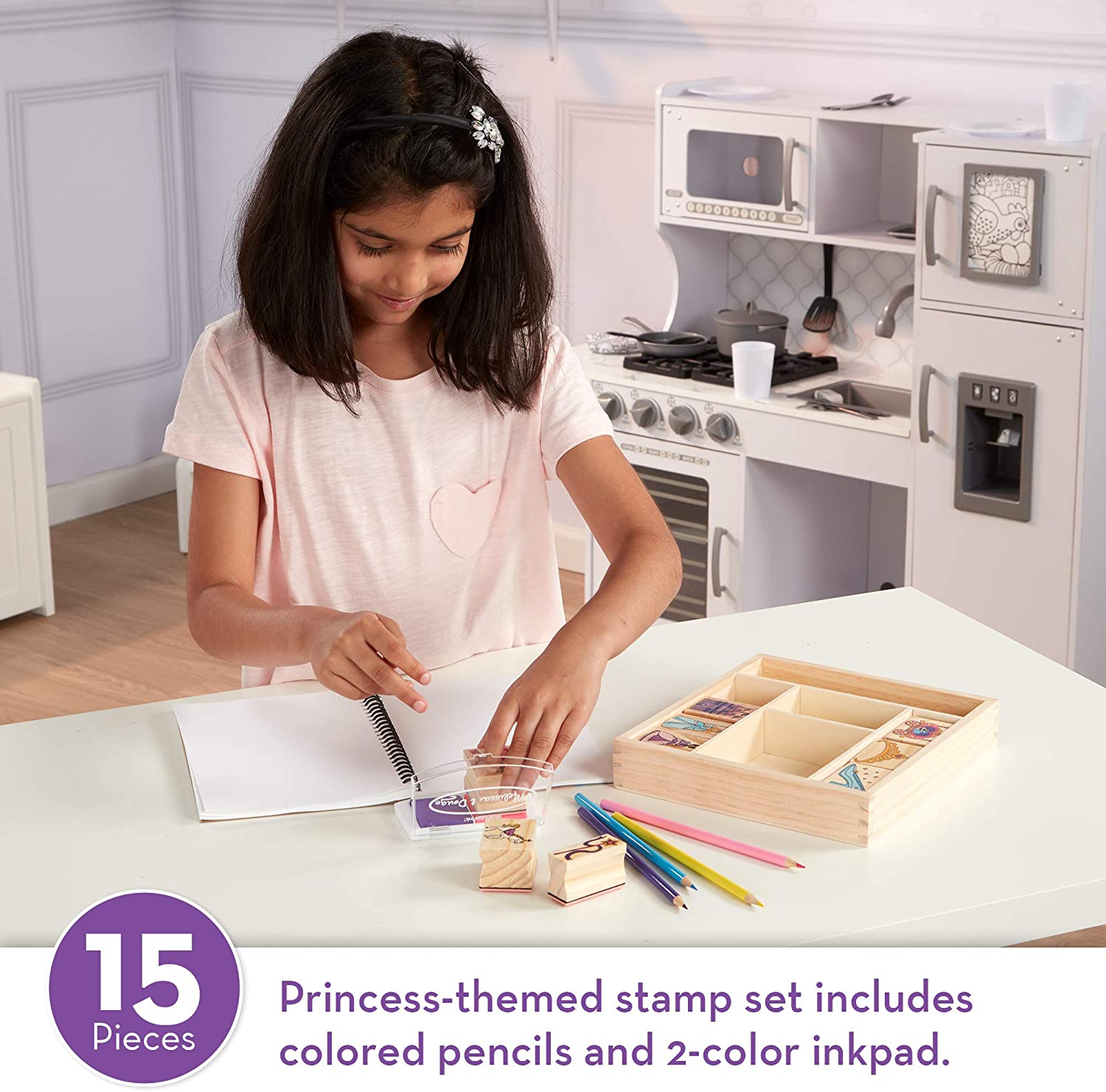 Wooden Princess Stamp Set