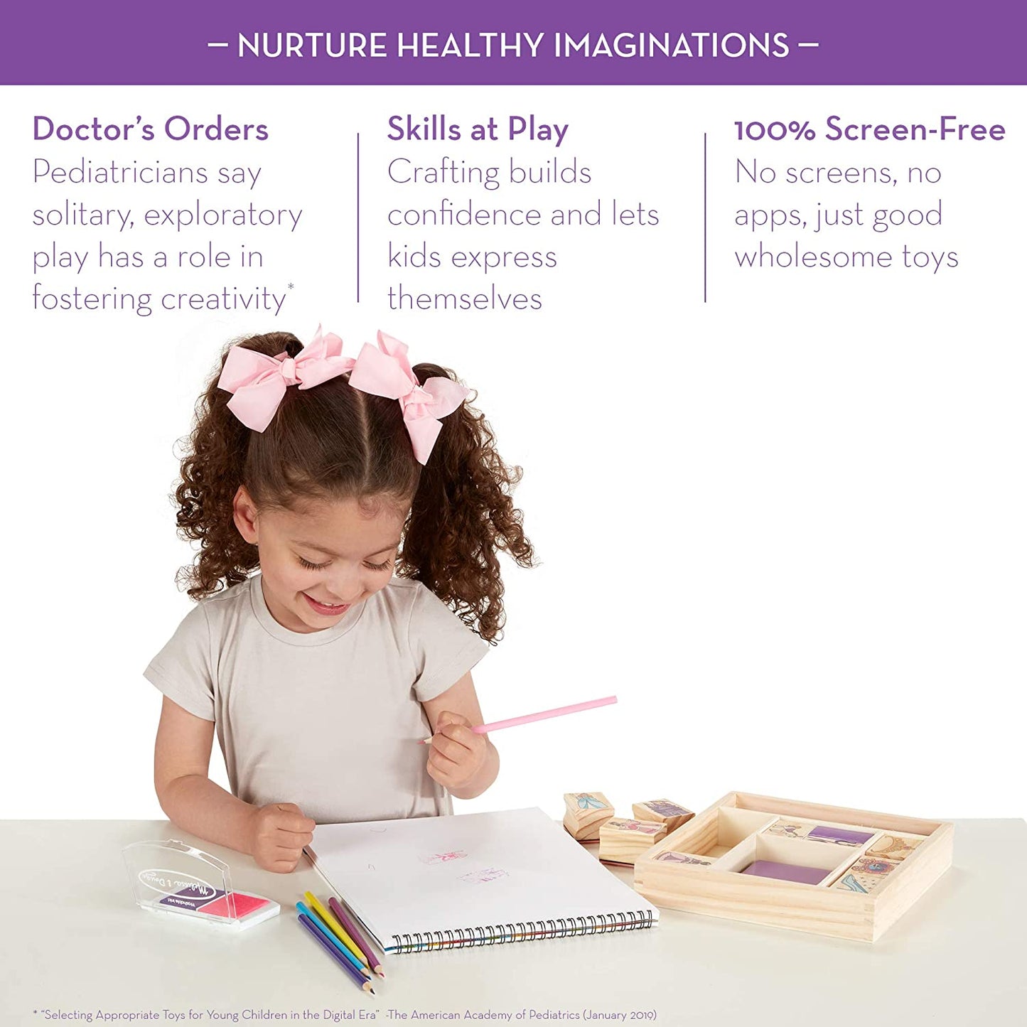 Wooden Princess Stamp Set