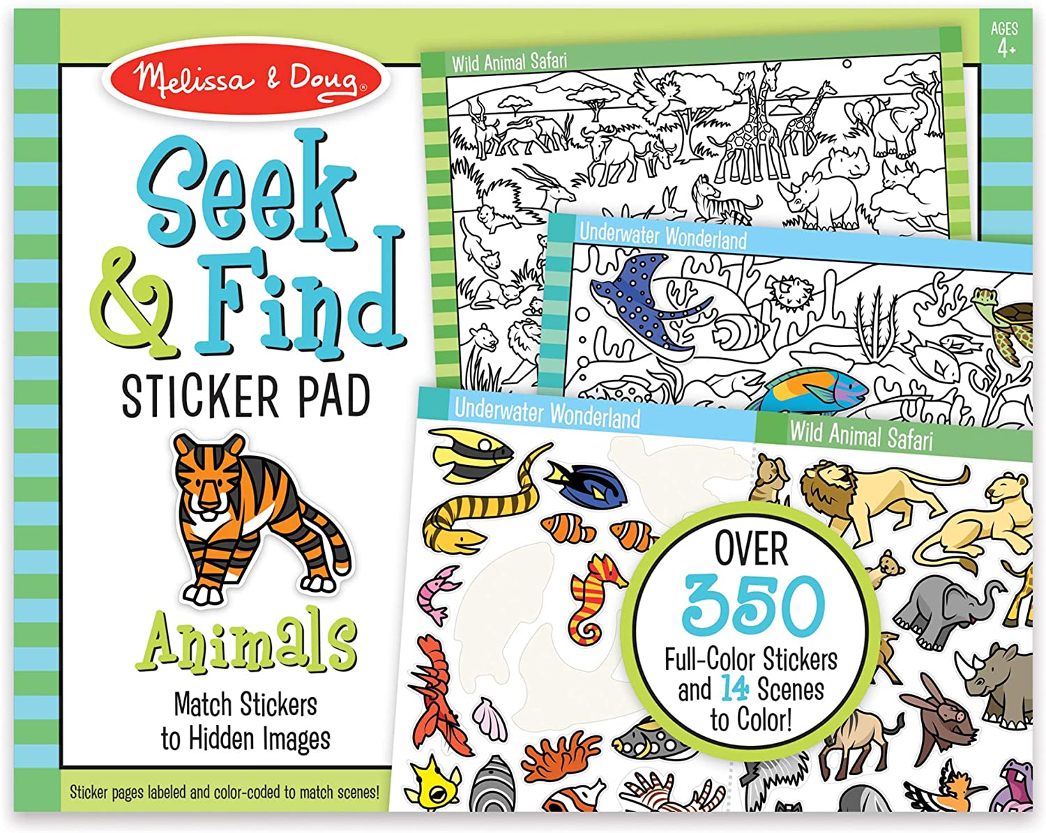 Animals Sticker Pad