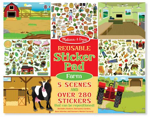 Reusable Sticker Farm